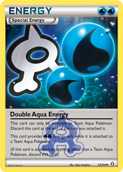 Carta de Doble Energa Aqua