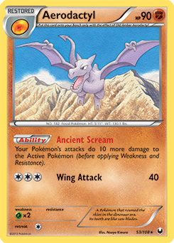 Aerodactyl - Carta 53/108 (Oscuros Exploradores) - CartaDex Pokémon -  Pokéxperto