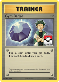 Medalla de Gimnasio - Carta 203/211 (XY Promocionales) - CartaDex Pokémon -  Pokéxperto