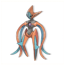 Artwork Deoxys Ken Sugimori
