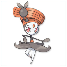 Artwork Meloetta Ken Sugimori