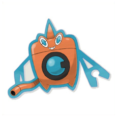 Artwork Rotom Ken Sugimori