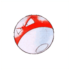 Artwork Voltorb Ken Sugimori