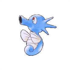 Artwork Horsea Ken Sugimori