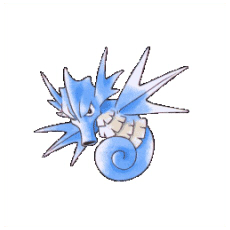 Artwork Seadra Ken Sugimori