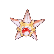 Artwork Staryu Ken Sugimori