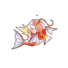 Artwork Magikarp Ken Sugimori