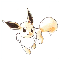 Artwork Eevee Ken Sugimori