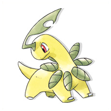 Artwork Bayleef Ken Sugimori