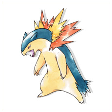 Artwork Typhlosion Ken Sugimori