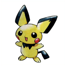 Artwork Pichu Ken Sugimori