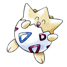 Artwork Togepi Ken Sugimori