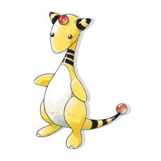 Artwork Ampharos Ken Sugimori