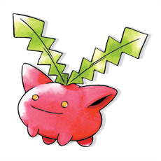 Artwork Hoppip Ken Sugimori