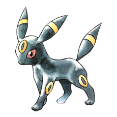 Artwork Umbreon Ken Sugimori