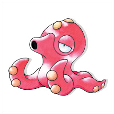 Artwork Octillery Ken Sugimori