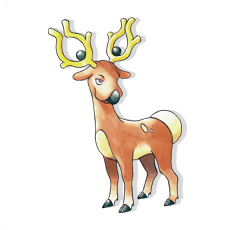Artwork Stantler Ken Sugimori