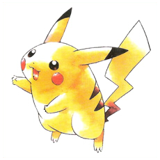 Artwork Pikachu Ken Sugimori