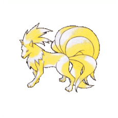 Artwork Ninetales Ken Sugimori