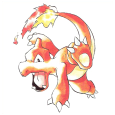 Artwork Charmeleon Ken Sugimori