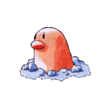 Artwork Diglett Ken Sugimori