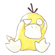 Artwork Psyduck Ken Sugimori