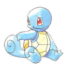 Artwork Squirtle Ken Sugimori