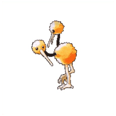 Artwork Doduo Ken Sugimori