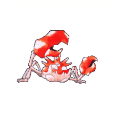 Artwork Kingler Ken Sugimori