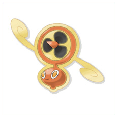 Artwork Rotom Ken Sugimori