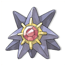 Artwork Starmie Ken Sugimori