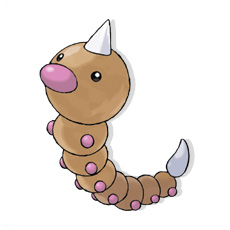 Artwork Weedle Ken Sugimori