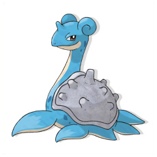 Artwork Lapras Ken Sugimori