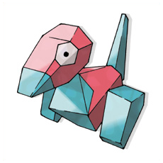 Artwork Porygon Ken Sugimori