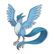 Artwork Articuno Ken Sugimori