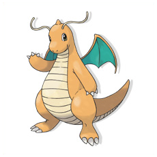 Artwork Dragonite Ken Sugimori