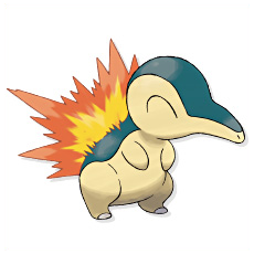 Artwork Cyndaquil Ken Sugimori