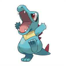Artwork Totodile Ken Sugimori