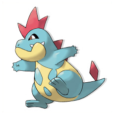 Artwork Croconaw Ken Sugimori