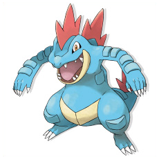 Artwork Feraligatr Ken Sugimori