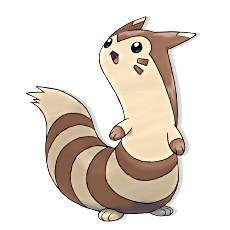 Artwork Furret Ken Sugimori