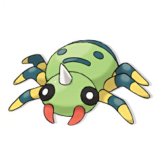 Artwork Spinarak Ken Sugimori