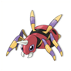Artwork Ariados Ken Sugimori