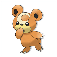 Artwork Teddiursa Ken Sugimori