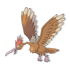 Artwork Fearow Ken Sugimori