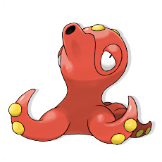 Artwork Octillery Ken Sugimori