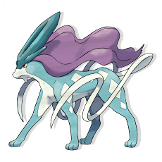 Artwork Suicune Ken Sugimori