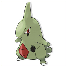 Artwork Larvitar Ken Sugimori