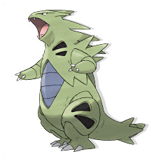 Artwork Tyranitar Ken Sugimori