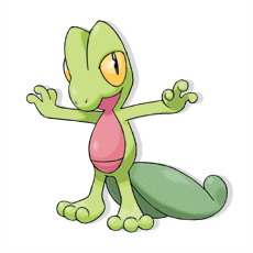 Artwork Treecko Ken Sugimori